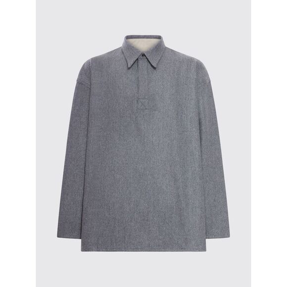 Ami Paris Polo Shirt Men Grey - Picture 3 of 3